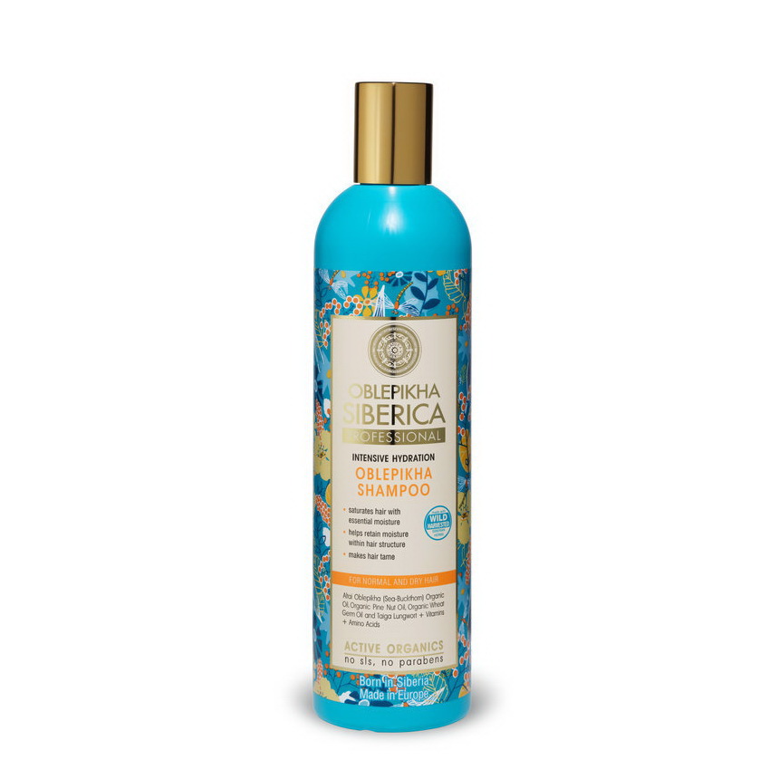 Rakytníkový hydratačný šampón pre normálne a suché vlasy