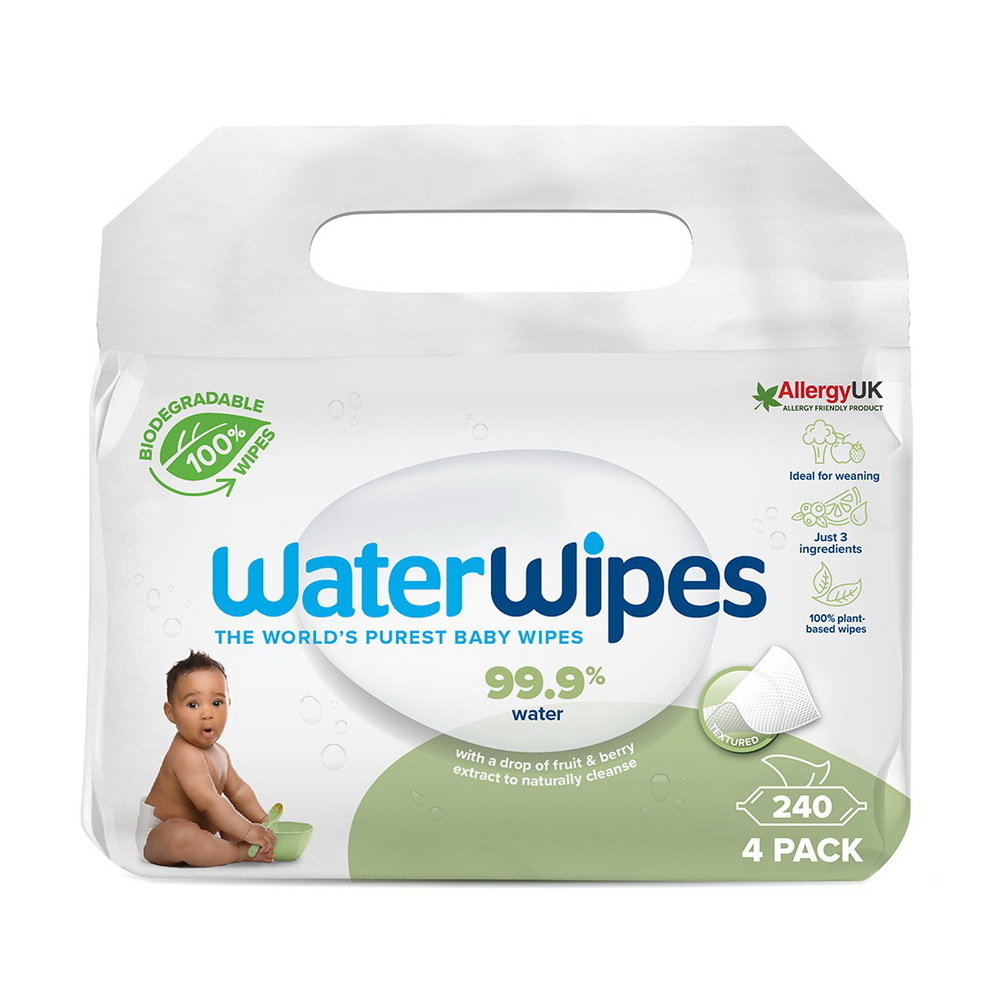WaterWipes Soapberry 100% BIO lebomló törlőkendő